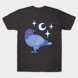 Cute Sleepy Pigeon T-Shirt